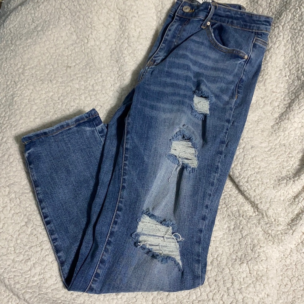 Tricot distressed jeans size 13/31